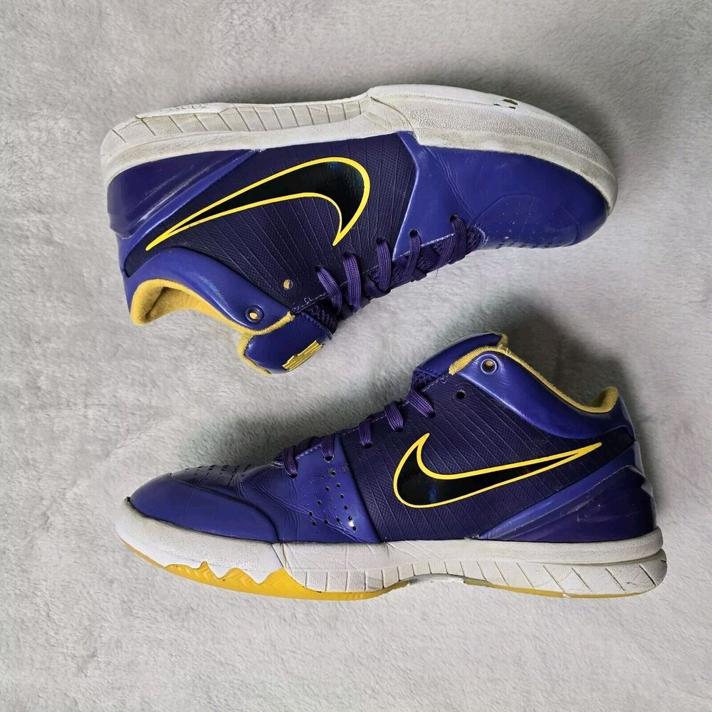 Nike Kobe 4 Protro x Undefeated Court Purple Lakers CQ3869-500 size 10.5 - Picture 5 of 16